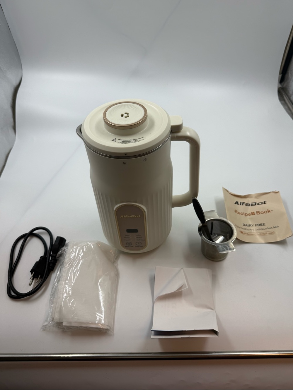 Alfabot n2 automatic nut milk maker works complete